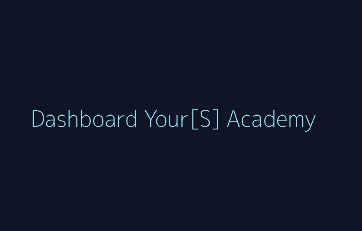 Дашборд Your[S] Academy